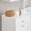 SoBuy BZR21-W Mobile da bagno Cassettone con cesto per la Anteprima dell’immagine prodotto 6