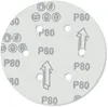 Schleifscheiben 225 mm P80 Klett 6 Loch für Produktbild-Vorschau 2