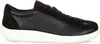 A side view of a black Ecco sneaker with a white sole. Náhled obrázku produktu