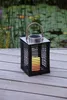 LED Outdoor Laterne im Rattan Look Solarbetrieb incl. Akku Produktbild-Vorschau 2