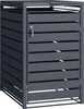 Box na odpadky Wiltec pro jeden odpadkový koš v antracitové Náhled obrázku produktu 1