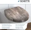 SCHÜTTE WC Sitz OLD WOOD, Duroplast Toilettendeckel mit Produktbild-Vorschau 2