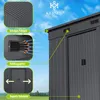 KESSER® - Gerätehaus L Metall 4 m³ mit Fundament | Produktbild-Vorschau 2