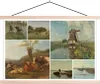 MuchoWow® Textilposter Collage - Niederlande - Kunst 60x40 Produktbild-Vorschau 1