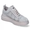 Mustang Damen Sneaker Court Makramee Blumen Netzstruktur Produktbild-Vorschau 6
