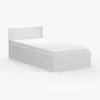 Lit d'enfant Cadre de lit Lit simple Lit 90cm blanc sans Voir les images du produit 12