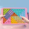 Pop It Antistress Bubble Fidget Push Zappelblöcke  Puzzle Produktbild-Vorschau 4