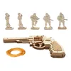 RoboTime 3D puzzle meccanico in legno Revolver Corsac Anteprima dell’immagine prodotto 10