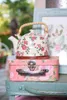 Clayre & Eef Théière avec filtre 700 ml Beige Rose Voir les images du produit 3