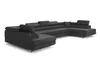 Ecksofa mit Schlaffunktion und Bettkasten PASTI XXL U-Form, Produktbild-Vorschau 1