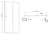Aqualine AMADEO Rechteckige Duschkabine 1200x900mm L/R Produktbild-Vorschau 12