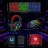 Gaming Set 5-in-1 mit LED-Tastatur, Maus, Headset, Produktbild-Vorschau 5