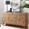 FineBuy Sideboard Akazie Massivholz 140 cm 2 Türen & 3 Produktbild-Vorschau 1