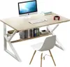 Biurko z półką SHAPE 80x40 cm, biały/dąb sonoma Podgląd zdjęcia produktu 5