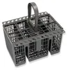 Panier à couverts de 208 x 160 x 119 mm, compatible avec Voir les images du produit 2