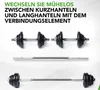 Langhantelset 3-in-1, 20 kg, multifunktional einsetzbar Produktbild-Vorschau 3