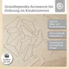 Bieco Kleiderbügel Kinder 8 St. Grau | Länge ca. 30 cm | Produktbild-Vorschau 1