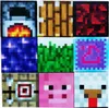 Minecraft magnetické kocky 100 kusov - 8 magnetov - model Náhľad obrázku produktu 11