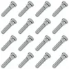 16x Carbonado Radbolzen M12x1,5 gerändelt 14,3 mm Produktbild-Vorschau 1