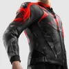 Rebelhorn Inferno Motorrad Lederjacke, schwarz/rot, 58 Produktbild-Vorschau 15