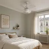 ZMH Deckenventilator Weiß Mit Beleuchtung und Fernbedienung Produktbild-Vorschau 8