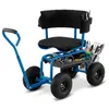 Carrello da giardino COSTWAY fino a 135 kg, seduta da Anteprima dell’immagine prodotto 1