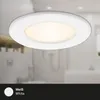 LED vstavané svietidlá ultraploché sada 3 ks 6 W IP44 biela Náhľad obrázku produktu 4