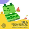 schmatzfatz Brotdose Kinder mit Fächern, BPA Frei Lunchbox Produktbild-Vorschau 5