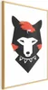 Posterpapier Poster - Polite Fox 21x30 cm Für Kinder Produktbild-Vorschau 1