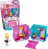 A LEGO Friends Stephanie's Magical Cube - Beauty Salon playset is shown, including the packaging, the opened cubes, and a mini-figure. Náhled obrázku produktu