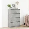 vidaXL Credenza grigio cemento 60x35x98,5 cm materiale a Anteprima dell’immagine prodotto 1