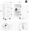 Waschbeckenunterschrank, Unterschrank Waschbecken stehend, Produktbild-Vorschau 3