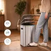 Relaxdays Vuilnisbak, 2 compartimenten, 2x20 liter, Productafbeelding-voorbeeld 3