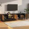 Mobile TV Merax con illuminazione a LED, mobile TV da Anteprima dell’immagine prodotto 6
