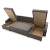 Ecksofa SPARTA U-FORM mit Schlaffunktion BONELL - Eckcouch Produktbild-Vorschau 5