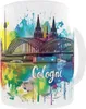 Becher 330ml NEW Holiday Travel Köln Deutschland Köln Produktbild-Vorschau 1