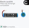 CELLONIC 1x Batterie pour Éclairage / Lampe de poche Voir les images du produit 4