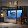 okwish Vysoká postel 90x200 Postel pro mládež s LED Náhled obrázku produktu 3