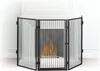 relaxdays Kaminschutzgitter schwarz Produktbild-Vorschau 1