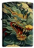 Zippo Sturmfeuerzeug Colourful Dragon 540° Tumbled Brass Produktbild-Vorschau 4