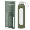 Bouteille en verre Wessper avec housse en silicone – 0,5 L Voir les images du produit 1