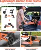 SucceBuy Scooter elettrico compatto a 4 ruote, pieghevole, Anteprima dell’immagine prodotto 3
