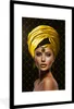 MuchoWow® MuchoWow® Gerahmtes Poster Frau - Farben - Gelb Produktbild-Vorschau 1