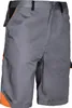 A pair of gray work shorts with orange accents. Produktbild-Vorschau
