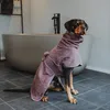 Hunter Hunde-Bademantel Riga, Größe:70 cm, Farbe:altrosa Produktbild-Vorschau 6