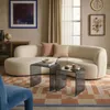 Satztisch 'Kariengem' 2-tlg. Couchtisch-Set Glastischen Produktbild-Vorschau 5