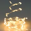 Draht Lichterkette warm weiß mit Timer - 200 cm / 132 LED - Produktbild-Vorschau 1
