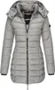 ASKSA Damen Winter Jacke Warme Stepp Mantel Lang Produktbild-Vorschau 1