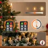 Velas de Navidad LED con efecto llama, tipo clip, con Vista previa de la imagen del producto 3