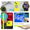Étui néon pour iPhone 14, translucide multicolore lumineux Voir les images du produit 6